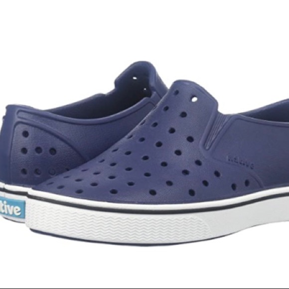 KIDS 😄 Native brand slip on shoes (blue) - Picture 2 of 15